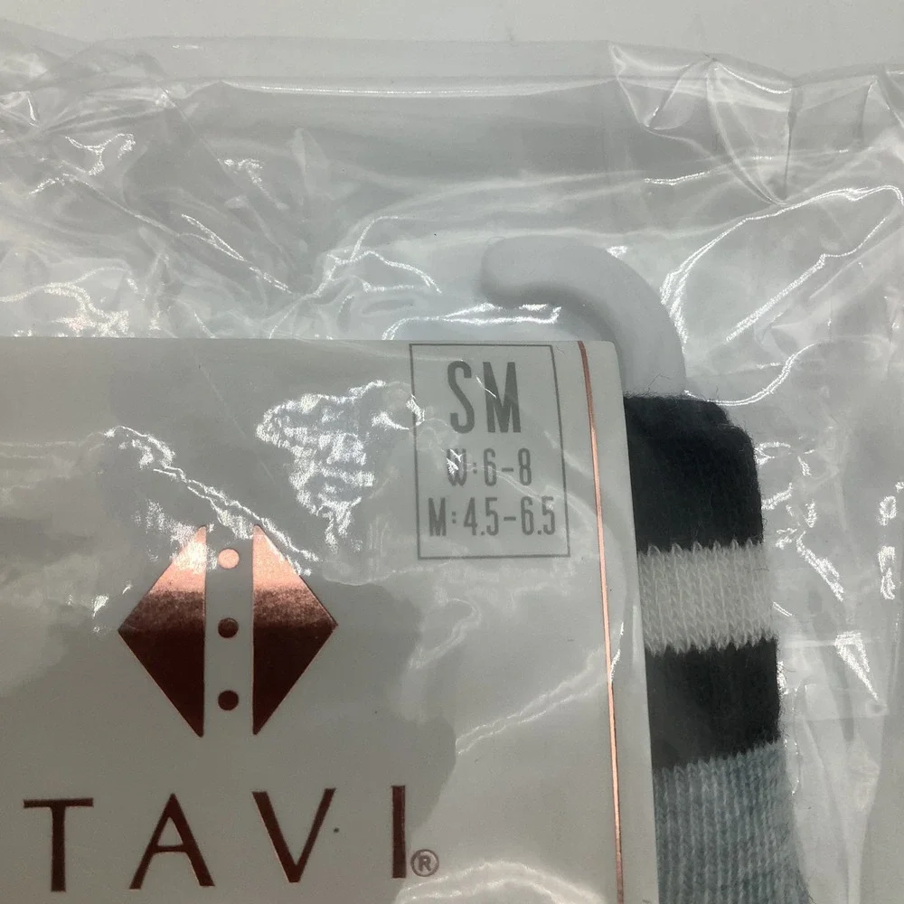 Tavi Cora Grip Socks Mirage Heather‎ Yoga Pilates Barre Size S New
